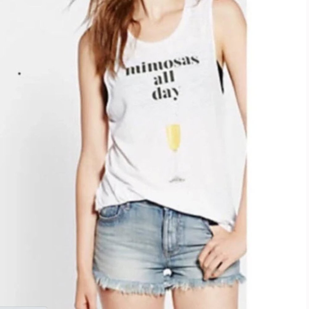 NWT Express “Mimosa’s All Day” Tank size Small